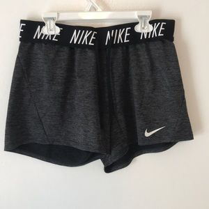 Dark grey Nike Pro Dry-Fit shorts